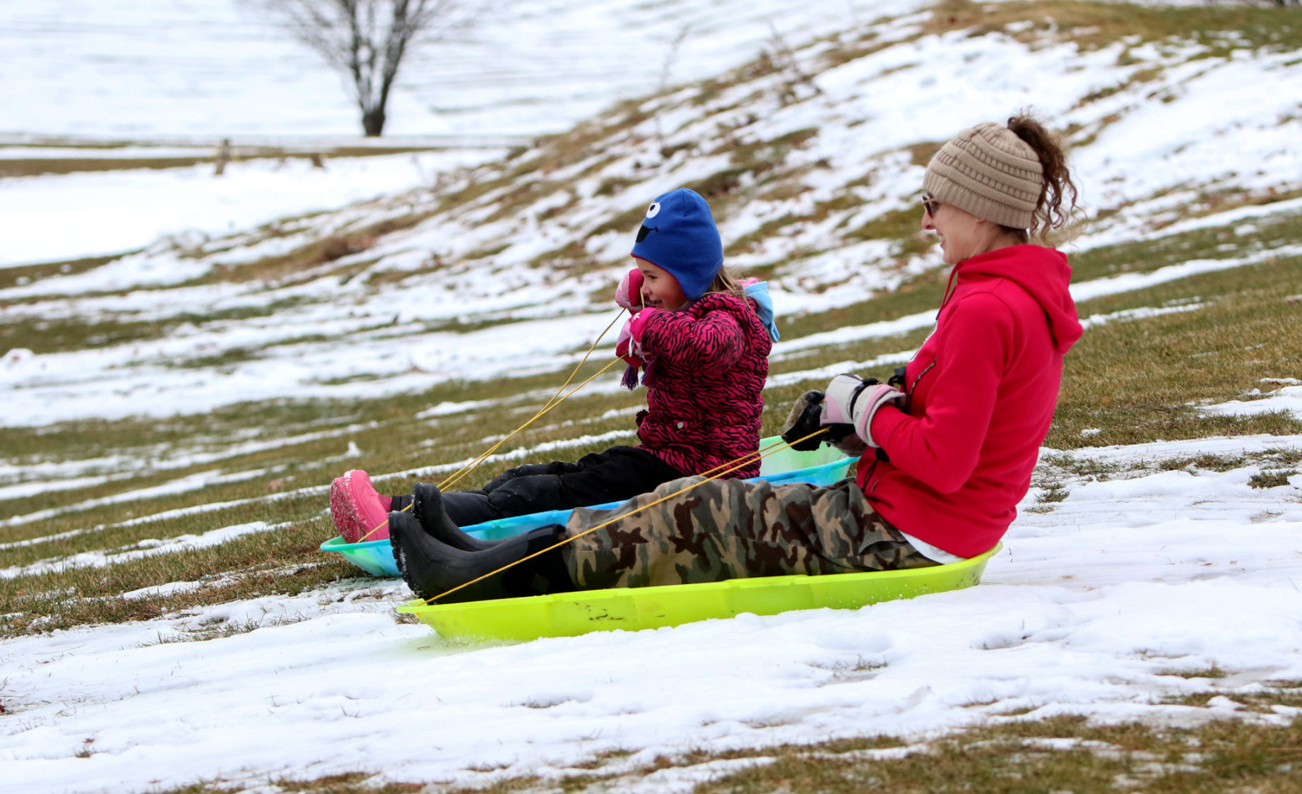 Region sees first significant snowfall